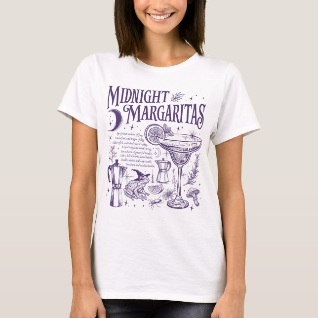 Margaritas Halloween Shirt (Vorderseite)