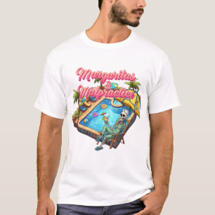 Margaritas & Kunstfehler- Skeleton RN Sommerpool  T-Shirt