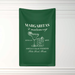 Margaritas & Matrimony Bachelorette Banner