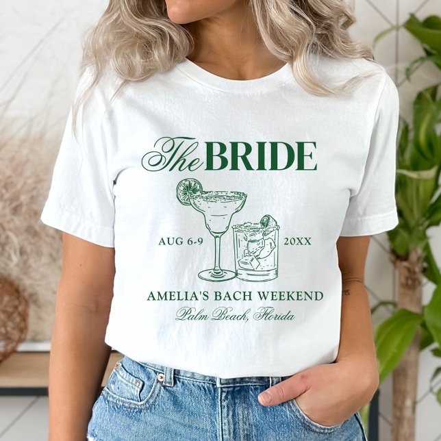 Margaritas & Matrimony Bachelorette T-Shirt (Von Creator hochgeladen)
