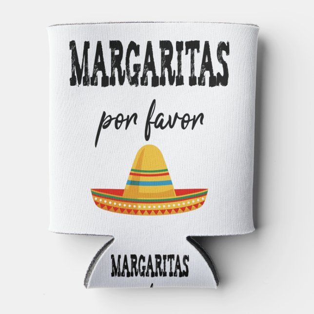Margaritas Por Favor Cinco De Mayo 2021 Dosenkühler (Vorderseite)