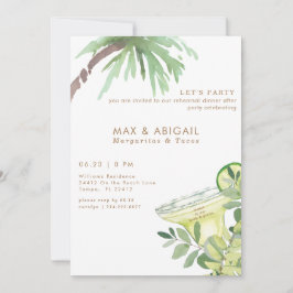 Margaritas & Tacos Tropical Nach dem Party Einladung