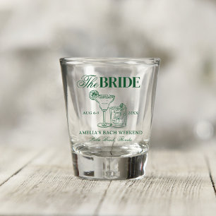 Margaritas und Ehe Bachelorette Die Braut Schnapsglas