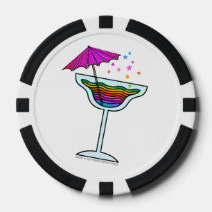 MARGARITASGLAS POKERCHIPS