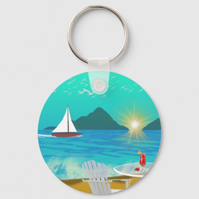 Margaritaville Schlüsselanhänger (Vorderseite)