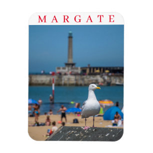 Margate seagull Kühlschrankmagnet Magnet