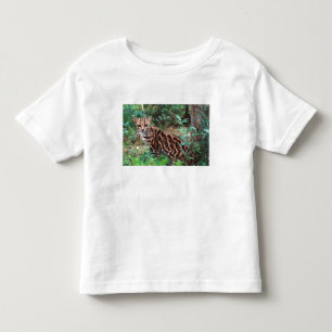 Margay, Leopardus wiedi, Ureinwohner von Mexiko na Kleinkind T-shirt