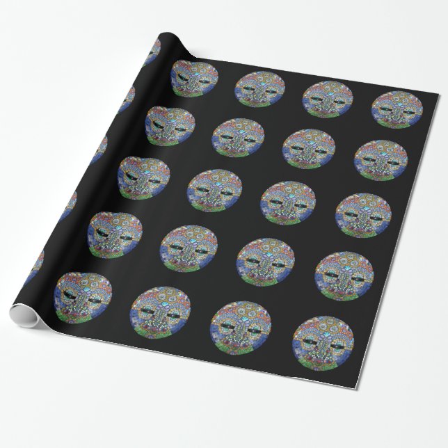 Marge Mosaic Mask Geschenkpapier (Ungerollt)
