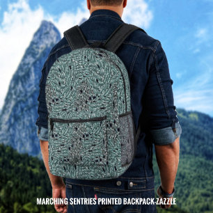 Margen von Sentries Bedruckter Rucksack