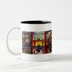 Margfolket innere Hülsen-Malerei Zwei-Ton Tasse