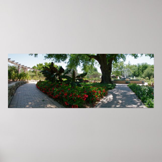 Margie Button Fountain Poster (Vorne)