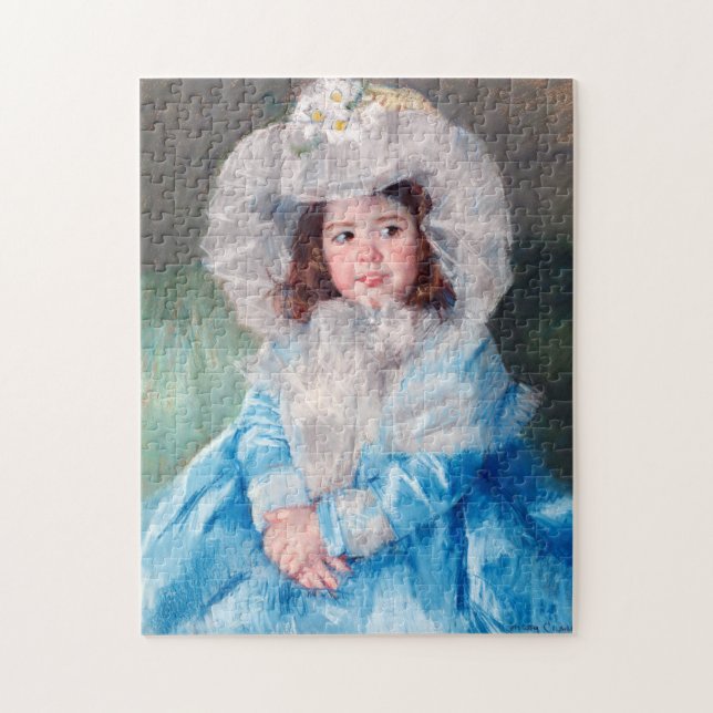 Margot in Blue, Mary Cassatt (Vertikal)
