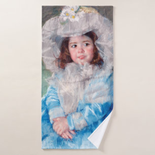 Margot in Blue, Mary Cassatt Badehandtuch