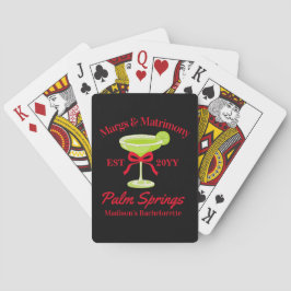 Margs and Matrimony Margaritas Junggeselinnen-Absc Spielkarten