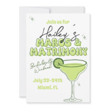 Margs et matrimony invitation d'itinéraire enterre