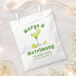 Margs & Matrimone Cocktail Bachelorette Vielen Dan Geschenktütchen