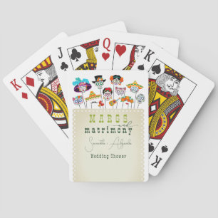 Margs & Matrimony Fiesta Mexikanische Hochzeitsfei Spielkarten