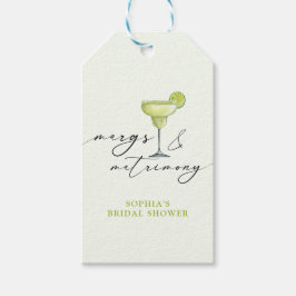 Margs & Matrimony Green Limones Brautparty Geschenkanhänger