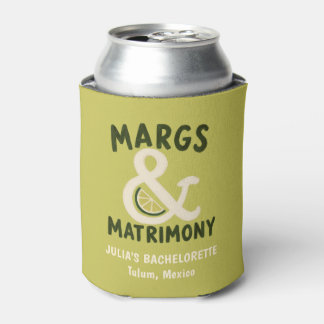 Margs & Matrimony Limettengrüner Junggesellinnenab Dosenkühler