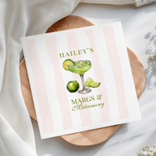 Margs & Matrimony Margarita Brautparty Serviette