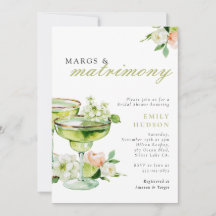 Margs & Matrimony Margarita Floral Brautparty