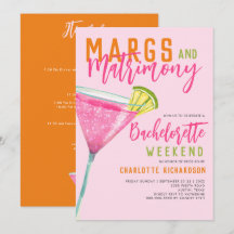 Margs & Matrimony Margaritas Junggesellinnen-Absch