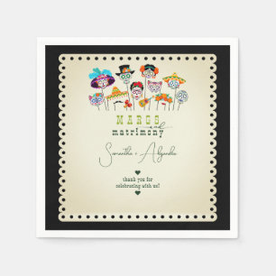 Margs & Matrimony Mexican Fiesta Couples Dusche Serviette