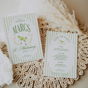 Margs & Matrimony Old Money Junggesellinnenabschie Einladung