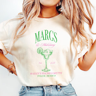 Margs Matrimony Personalisiertes Junggesellinnenab T-Shirt