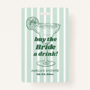 Margs & Matrimony Retro Bachelorette Brautparty Ausweis