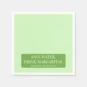 Margs Matrimony Tequila Brautparty Bachelorette Serviette