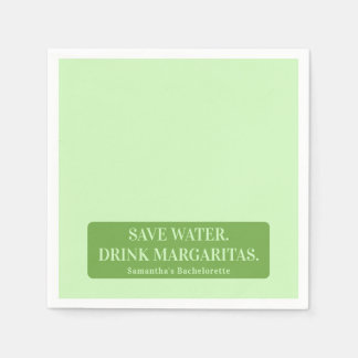 Margs Matrimony Tequila Brautparty Bachelorette Serviette