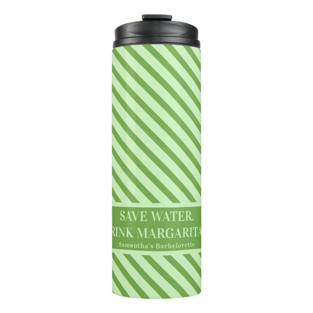 Margs Matrimony Tequila Brautparty Bachelorette Thermosbecher (Vorderseite)