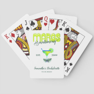 Margs Matrimony Tequila Junggesellinnen-Abschiedsp Spielkarten