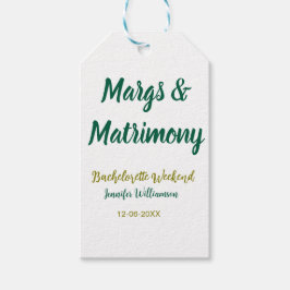 Margs und Ehe name datum junggesellinnenabschied Geschenkanhänger