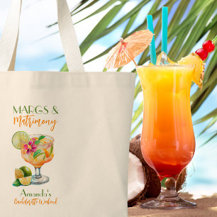Margs und Ehe Tequila & Fiesta Junggesellinnenabsc Jumbo Stoffbeutel