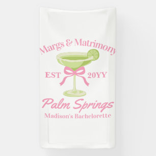 Margs und Matrimony Margaritas Junggesellinnenabsc Banner