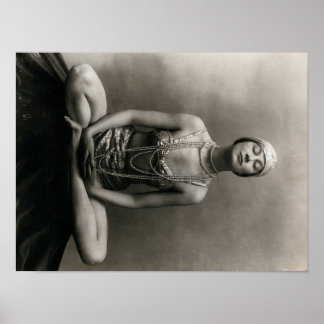 Marguerite Agniel in Meditation Pose Poster