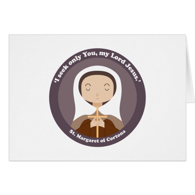 Marguerite de Cortone (Devant horizontal)