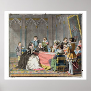 Marguerite de Valois (1553-1615) vor der S Poster