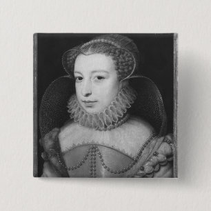 Marguerite de Valois Queen von Navarra Button