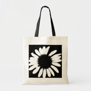Marguerite folle - sac de marguerite noire et