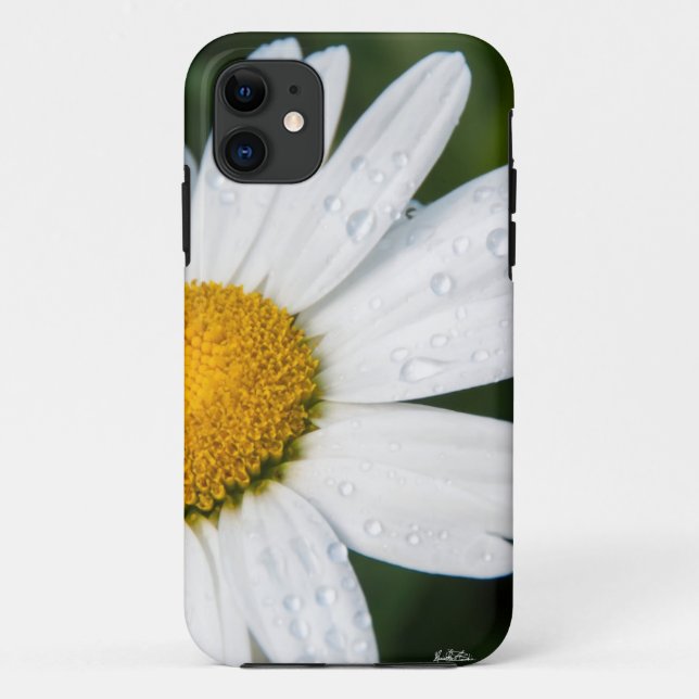Marguerite Foto mit Morgenrosen Case-Mate iPhone Hülle (Rückseite)