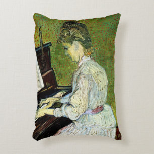 Marguerite Gachet am Klavier von Vincent van Gogh Dekokissen