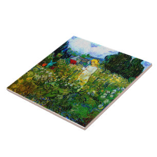 Marguerite Gachet im Garten Van Gogh Kunstvoll wan Fliese