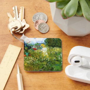 Marguerite Gachet in Garden von Vincent van Gogh Schlüsselanhänger