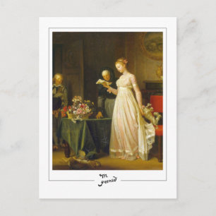 Marguerite Gérard #1 - Fine Art Postcard Postkarte