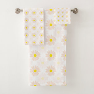 Marguerite romantique Ditsy Motif Floral Bain tend
