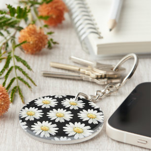 Marguerites à points jaunes
