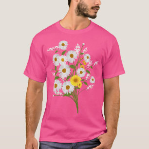 Marguerites Daisy Spring Blume Daisies Pflanze Gar T-Shirt